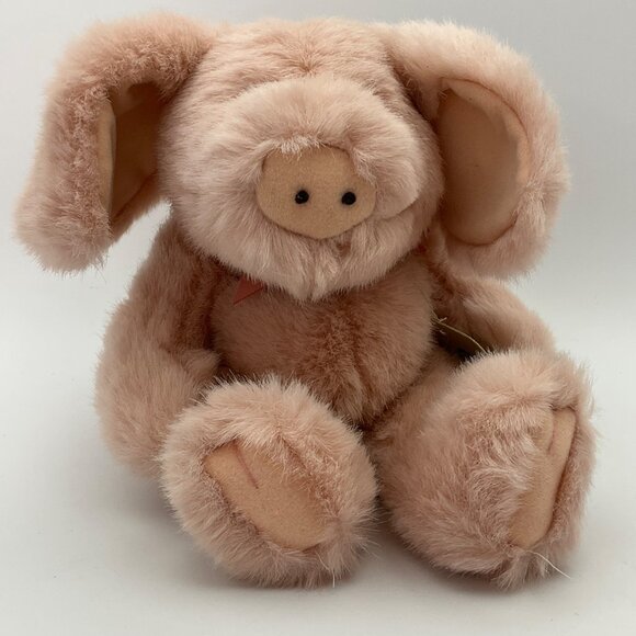 New Vintage J.B. Bean & Associates Boyds Collection Plush Pig Stuffed Animal - Picture 4 of 14